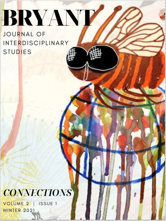 The cover of our second undergraduate journal featuring a lovely bee.